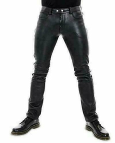 leathertrouse, sheep skin, leathertrousersmen, pants