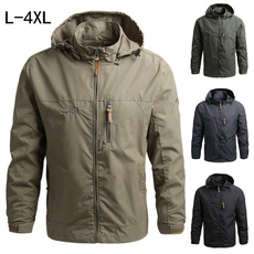 windproofjacket, hooded, Winter, Casual Jackets