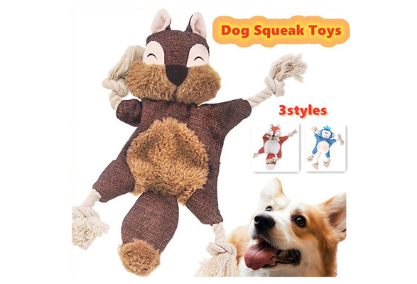 moving squirrel dog toy