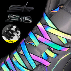 Holographic, Colorful, luminousshoelace, shoelaces