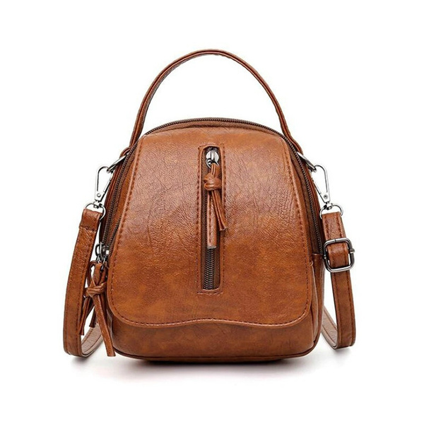 Vintage Large Capacity Satchel Women Shoulder Messenger Handbag Crossbody Bag 