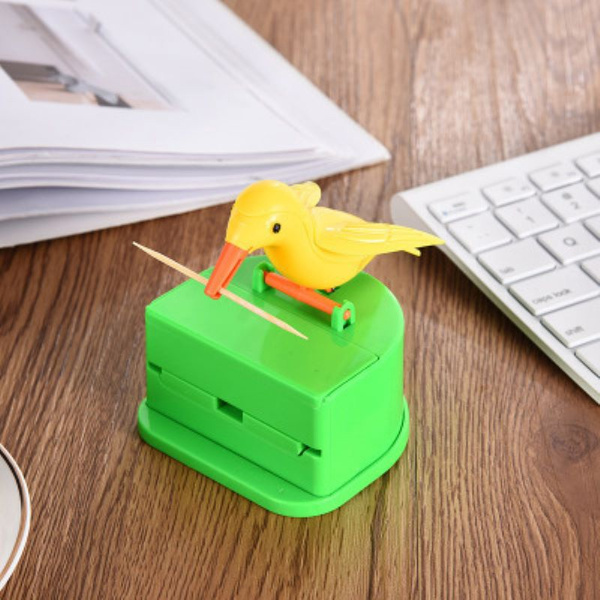 Buy Bird Automatic Toothpick Dispenser Holder Storage Box Home