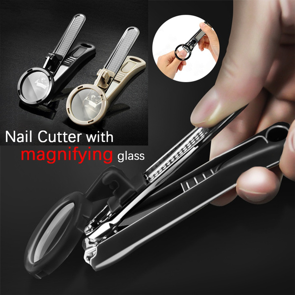 Toe Nail Clipper with Magnifying Lens