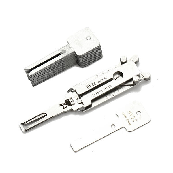 HY22 2 in 1 Car Door Lock Picks Decoder Unlock Tool Locksmith Tools Wish