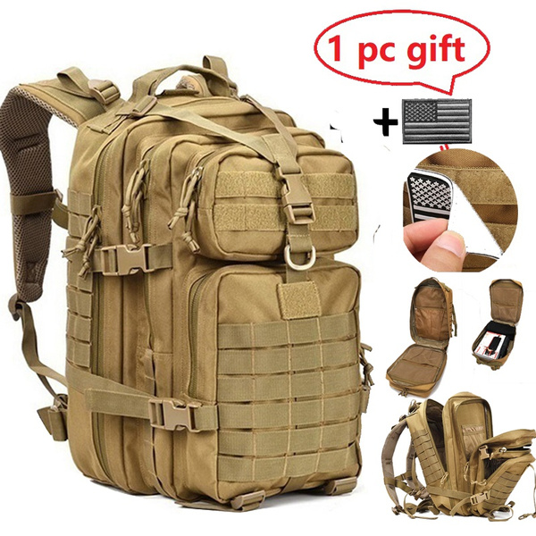 Military Tactical Backpack Rucksack Camping Hiking Hunting Trekking Bag Sport 