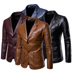 Moda, Coat, Invierno, leather
