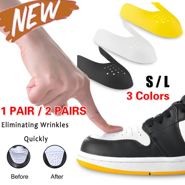 3 Pairs 6pcs Unisex Anti Sneaker Crease Shoe Toe Protector Shoe Head Holder Frame Shoe Protector Shield Tools Reusable Wish