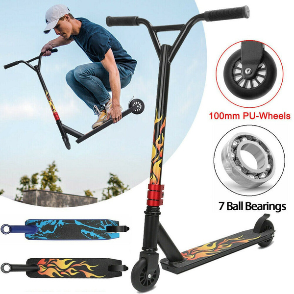 3 Styles Stunt Scooter Pro Push Kick Trick Scooters City Kids Adult