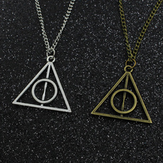 triangulo, accesorio, Chain Necklace, Fashion