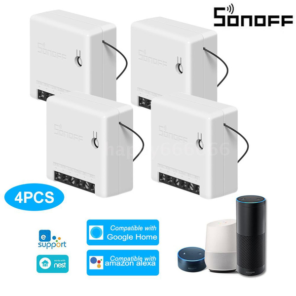SONOFF MINI DIY Two Way Smart Switch Remote Control WiFi Switch For Google Home 