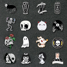 ghost, Goth, Fashion, Skeleton