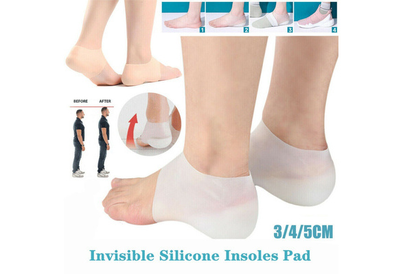 Heightening Insole, Skin-friendly Insert Cushion, Lint + TPR Material For  Women Men S?35-39? 