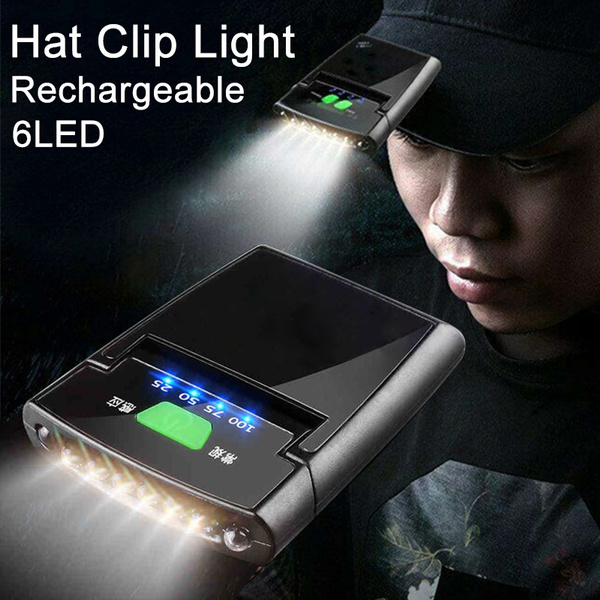 Rechargeable on sale lighted hat