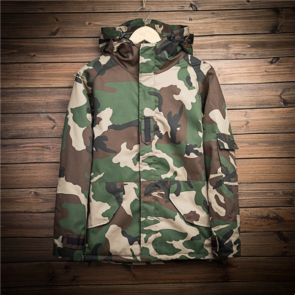 Casual camo outlet jacket