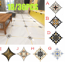 Baño, diagonalpaste, bathroomsticker, tilesplanting
