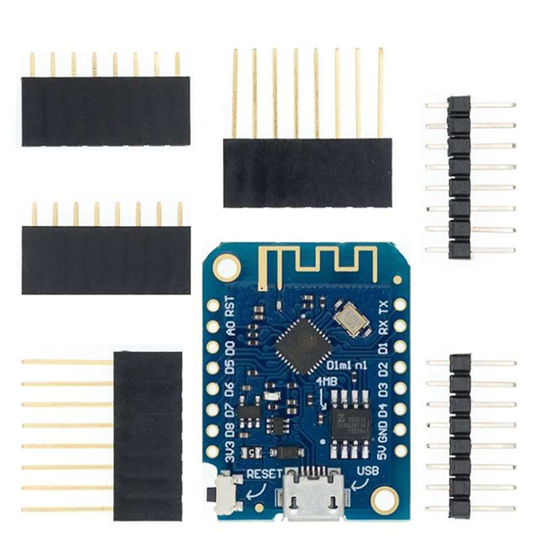 Wemos D1 Mini V3.0.0 WIFI Internet of Things Development Board Based ESP8266  CH340 CH340G 4MB For Arduino Nodemcu V2 MicroPython