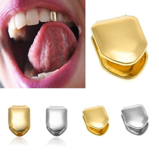 goldplated, Grill, teethcap, hip hop jewelry