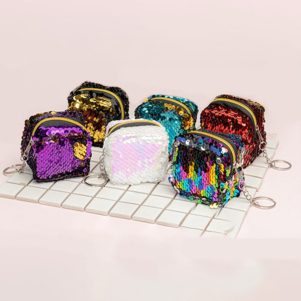 sequin wallet