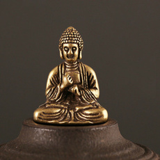 Brass, Mini, buddhastatue, Office