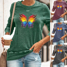 blouse, butterflyprint, Fashion, butterfly
