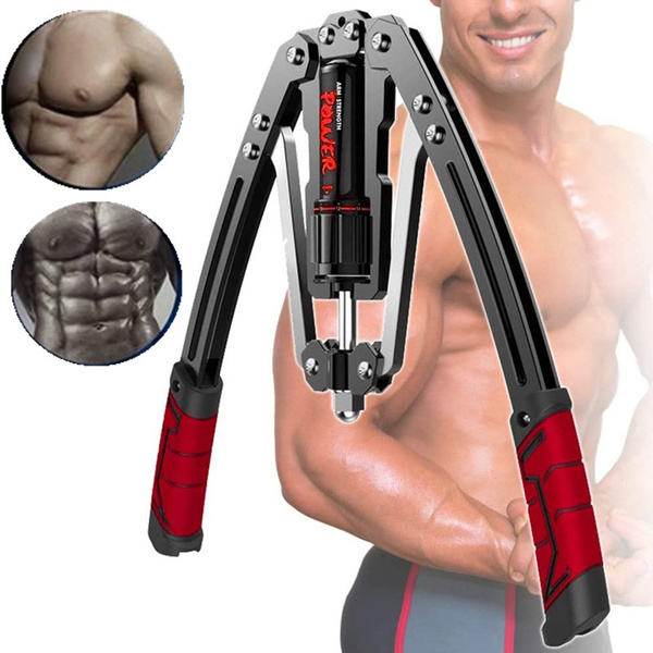 Adjustable Hydraulic Power Twister Arm Exerciser 22-440lbs Home Chest  Expander Muscle Shoulder Training Fitness Equipment Arm Enhanced Exercise 