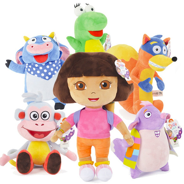 Dora the Explorer Plush Toys Dora Soft Stuffed Dolls Kids Gift Boots ...
