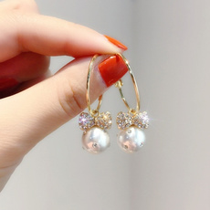 anniversaryearring, butterfly earrings, Pearl Earrings, pearls