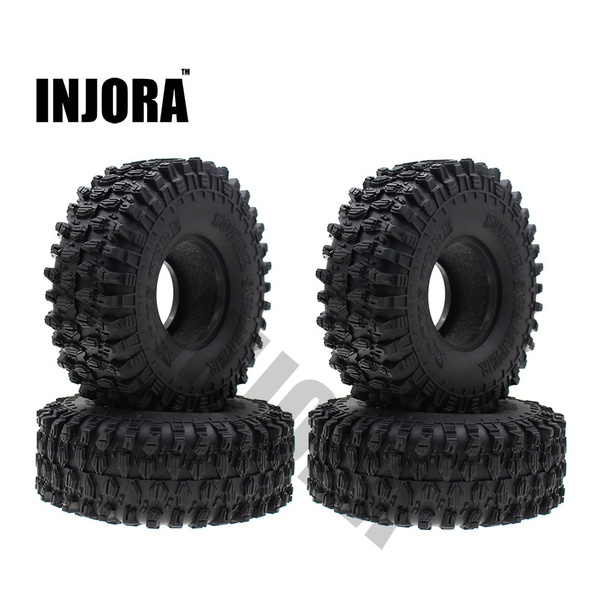 120mm 1.9" Wheel Rocks Tyre Tires For RC 1:10 TRX-4 Axial SCX10 D90 Crawler Cars 