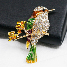 kingfisherbrooch, brooches, Pins, Colorful