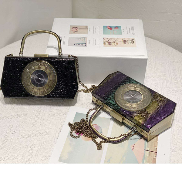 Flap Wallet - Vintage Clock – desipop