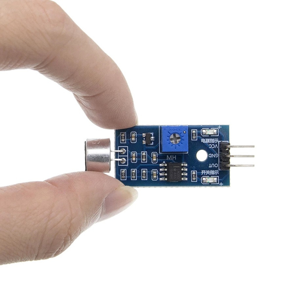 Kit 5 Moduli Microfono Sensore Sonoro FZ1203 Per Arduino, Raspberry Pi, PIC, Alta Sensibilit&agrave;