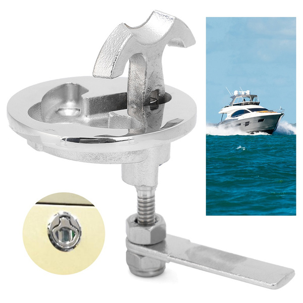316 Stainless Steel Boat Steering Lock Latches Tension T Handle Ship