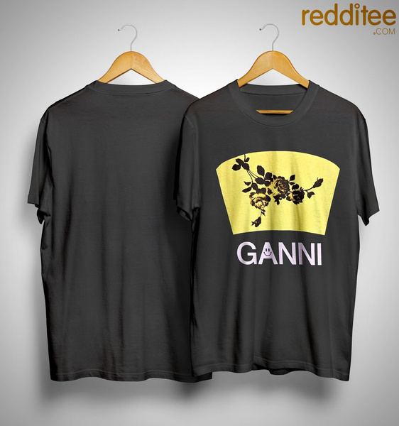 Flower Ganni T Shirt | Wish