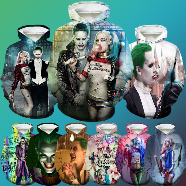 Joker and best sale harley hoodies