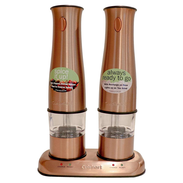 Cuisinart SP-2CR Electric Rechargeable Salt and Pepper Mills