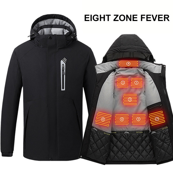 Heated fishing online jacket