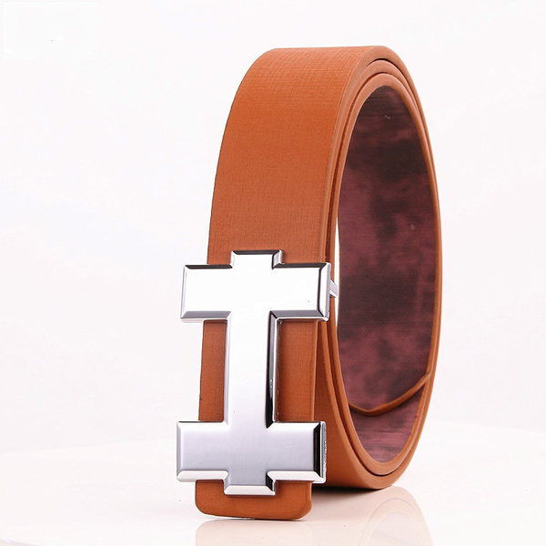 tan designer belt