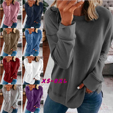 blouse, Plus Size, Winter, Sleeve