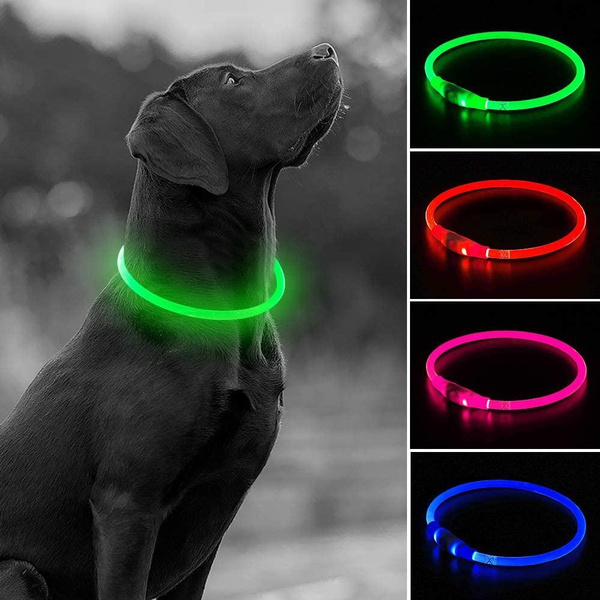 dog collar light battery