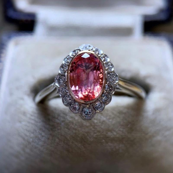 Details about   Victorian Handmade925 Silver Ruby Gem Polki With Diamond Ring Wedding Gift Ring