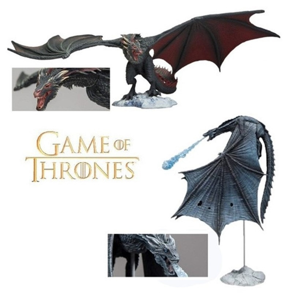 2021 New Game of Thrones Viserion Ice Dragon McFARLANE Deluxe