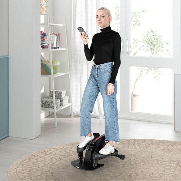 Elliptical Trainer ABS Iron Non-electric Model Home Gym Workout Fitness ...