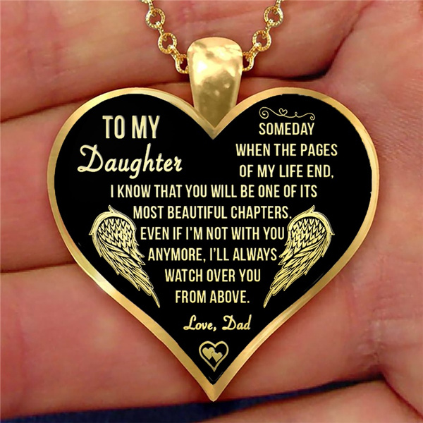 For my hot sale daughter necklace