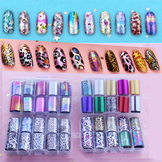 nail stickers, art, 3dtransferpaper, Colorful