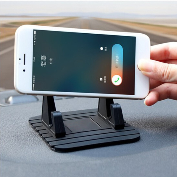Car Phone Mount Silicone Car Pad Mat for Various Dashboards Car Cell Phone Holder Samsung Black Pink Android Smartphones Anti-Slip Desk Phone Stand Compatible with GPS Devices and More Car Phone Mount Silicone Car Pad Mat for Various Dashboards Car Cell Phone Holder Samsung Black Pink Android Smartphones Anti-Slip Desk Phone Stand Compatible with GPS Devices and More