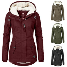 jacketcoat, hooded, fur, Winter