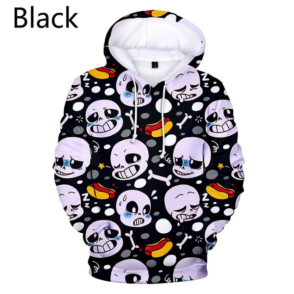 Game Plot Undertale Sweatshirts Men Women Fun Kawaii Streetwear