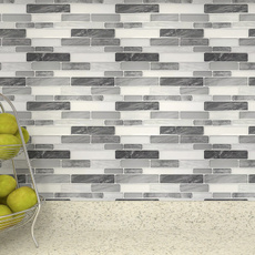 Gray, selfadhesive, easyinstall, texturedmarble