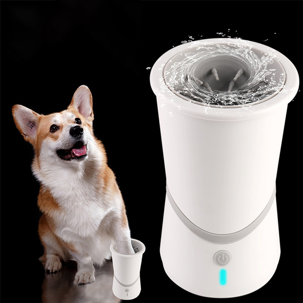 Pet Foot Washer USB Charging Automatic Dog Paw Cleaner Silicone Pet Foot  Washing Cup for Dogs Cats