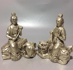 Brass, Tiger, decoration, Chinese